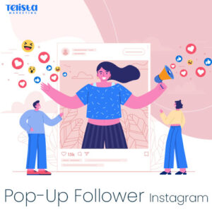 Pop-Up Instagram Follower