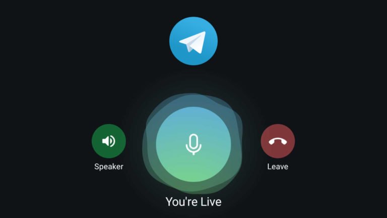How to activate group call in Telegram?